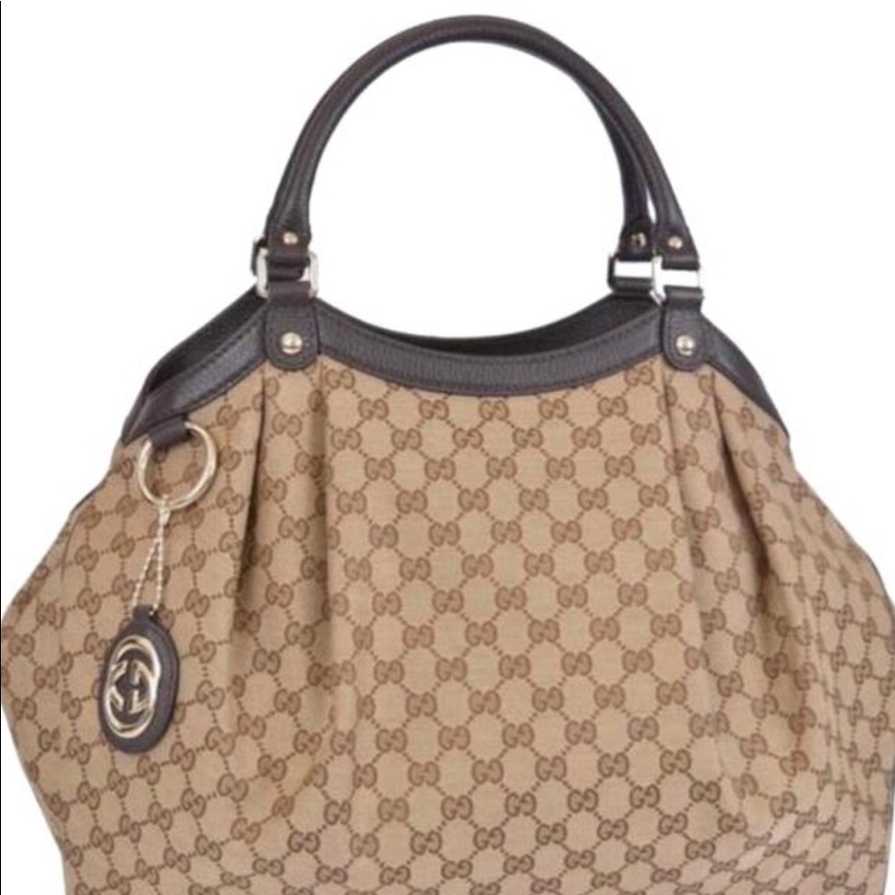 Gucci sukey large purse